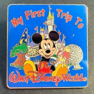 Disney 2003 ‘My First Trip to Walt Disney World’ Mickey Mouse Trading Pin